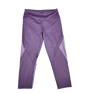 Victorias Secret Sport Leggings Womens Size M/170/72A Purple Knockout Ankle